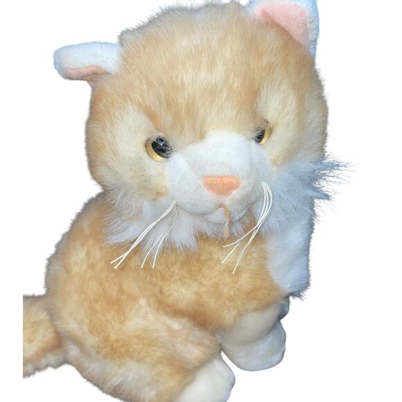 Dan Dee 10" Plush Kitty Cat Stuffed Animal Collectors Baby Shower Nursery Gift - Picture 1 of 9